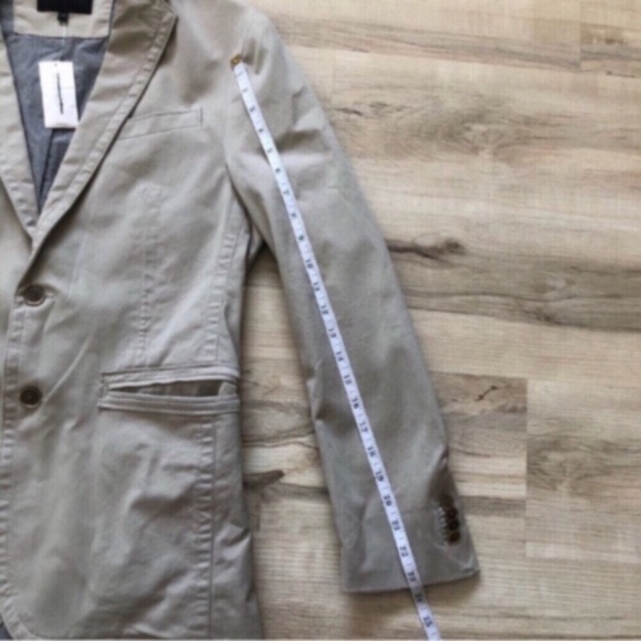 BNWT!! Banana Republic Modern Slim Fit Khaki Blazer - Picture 7 of 9